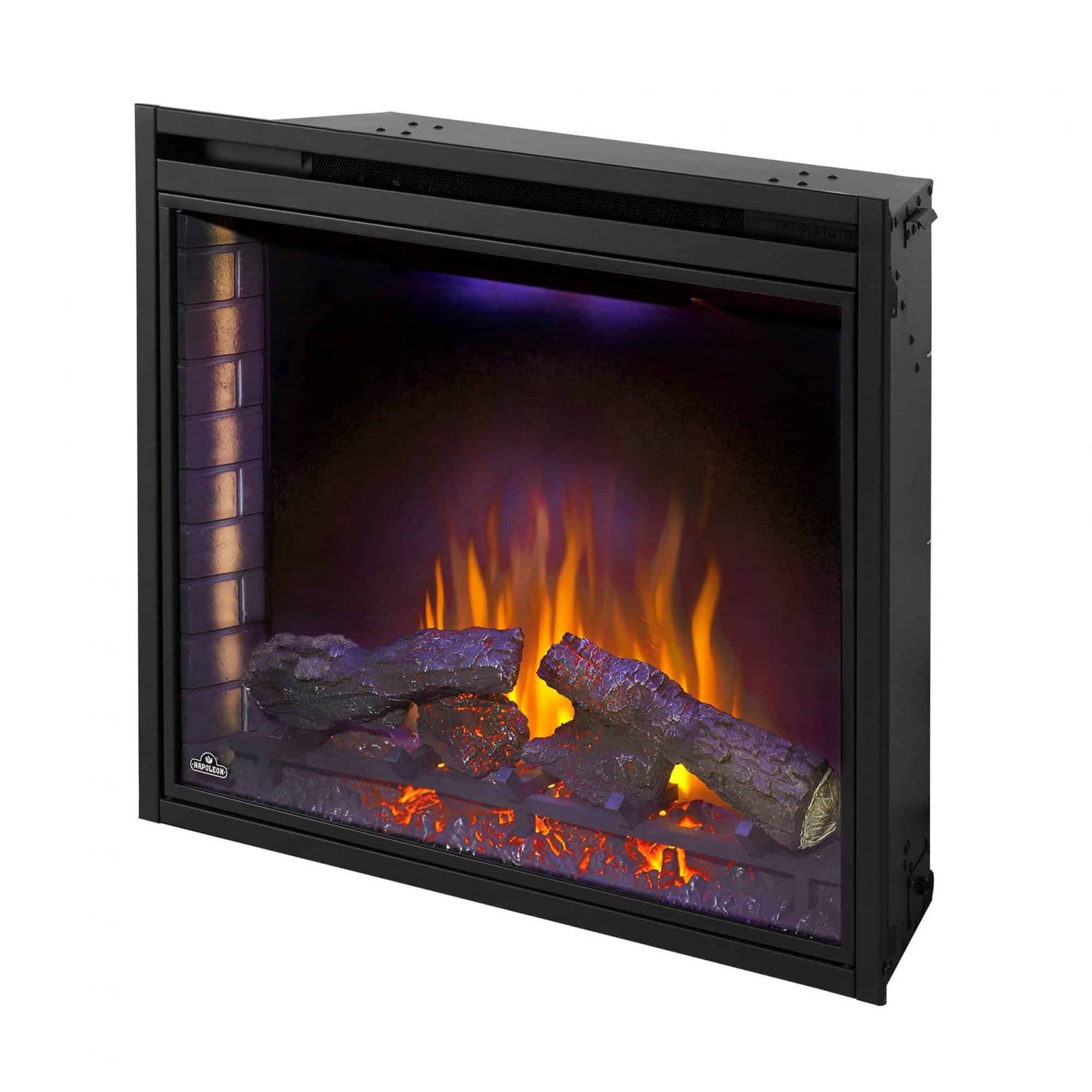 Ascent 33 9000 BTU Home Living Room Built In Electric Fireplace Insert