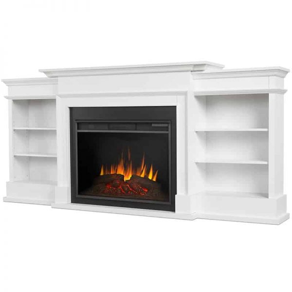 Ashton Grand Media Electric Fireplace by Real Flame
