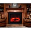 BLAZE ELECTRIC FIREPLACE INSERT 33"W X 30"H X 9"D WITH REMOTE CONTROL AND 2 SPEED HEATER 4