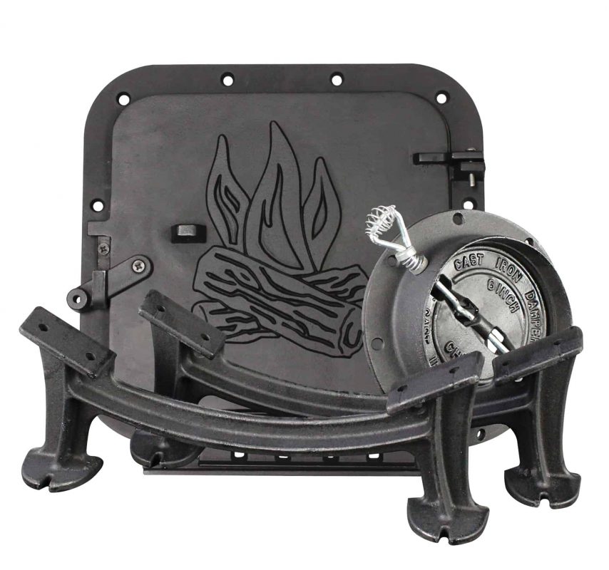 BSK1000 Barrel Camp Stove Kit