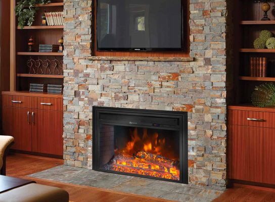 Barton Electric Fireplace Insert