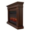 Beau Electric Fireplace in Dk Walnut by Real Flame 7