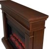 Beau Electric Fireplace in Dk Walnut by Real Flame 9