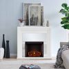 Belranton Mirrored Electric Fireplace by Ember Interiors 18