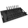 Best Choice Products 21-inch 2-in-1 Solid Steel Heavy Duty Fireplace Grate Log Burning Rack w/ Ash Catcher Tray 8