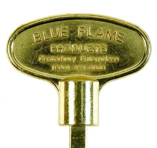 Blue Flame NKY.8.02 8 in. Universal Key Polish Brass 1