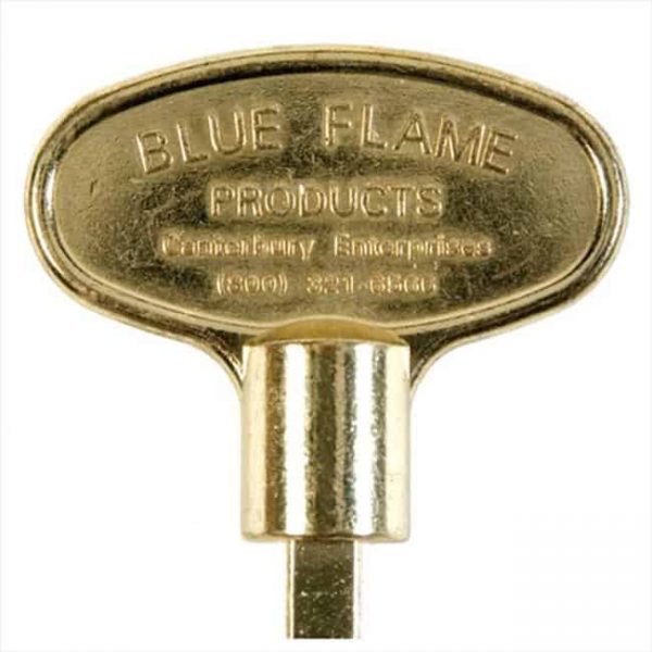 Blue Flame NKY.8.02 8 in. Universal Key Polish Brass