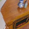 Bofyre Corner Convertible Smart Fireplace w/ Faux Stone Surround 11