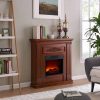Bold Flame 38 inch Wall/Corner Electric Fireplace in Dark Cherry