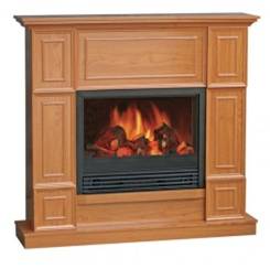 Bold Flame 43.31 inch Electric Fireplace in Golden Oak 1
