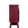 Bold Flame Electric Space Heater, Glossy Red 8