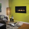 Boulevard DV Linear Contemporary Fireplace w/ 2" Black front