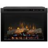 Bowery Hill 26" Electric Firebox with Logset in Black 4
