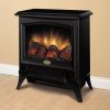 Bowery Hill Electric Fireplace Stove Heater in Black 4
