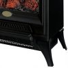 Bowery Hill Electric Fireplace Stove Heater in Black 6