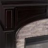 Bowery Hill Electric Fireplace in Ebony and Gray 6