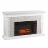 Bowery Hill Faux Stone Electric Fireplace 4