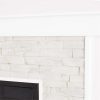 Bowery Hill Faux Stone Electric Fireplace 6