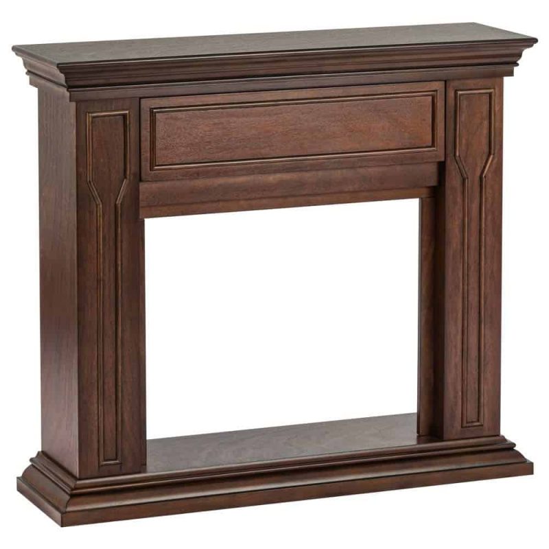 Breckenridge Fireplace Mantel 41" x 36"- Walnut Expresso Finish