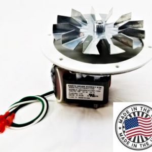 Breckwell Pellet Stove Combustion Exhaust Blower Fan Motor Kit