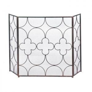 Clover Fireplace Screen