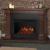 Callaway Grand Electric Fireplace in Chestnut Oak by Real Flame 8