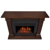 Callaway Grand Electric Fireplace in Chestnut Oak by Real Flame 12