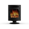 Cambridge 1500W Freestanding Electric Fireplace Heater in Black with Log Display 21