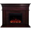 Cambridge 47.8-in. Shelby Electric Fireplace Mantel with Deep Log Insert