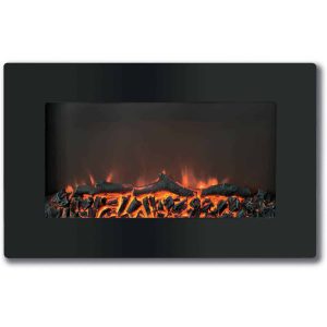 Cambridge Callisto Flat Panel Electric Wall Mount Electric Fireplace