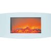 Cambridge Callisto Wall-Mount Curved Electric Fireplace