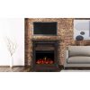 Cambridge Sienna 34-In. Electric Fireplace Heater with Walnut Mantel