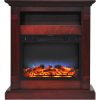 Cambridge Sienna 34" Electric Fireplace Mantel Heater with Multi-Color LED Flame Display 11