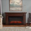 Carlisle Electric Fireplace in Chestnut Oak by Real Flame