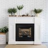 Cedar Ridge Hearth 24” Decorative Realistic Fireplace Ceramic Wood Log Set - Model CRHED24RT-D 4