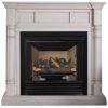 Cedar Ridge Hearth 24” Decorative Realistic Fireplace Ceramic Wood Log Set - Model CRHED24RT-D 6