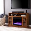 Chaneault Color Changing Media Fireplace w/ Storage