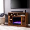 Chaneault Color Changing Media Fireplace w/ Storage 18