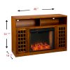 Chaneault Smart Media Fireplace w/ Storage 20