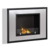 Charlotte 64 Inch Ventless Built In Recessed Bio Ethanol Wall Mounted Fireplace