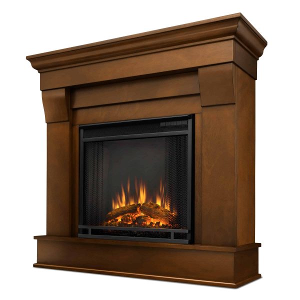 Chateau Electric Fireplace in Espresso by Real Flame 1