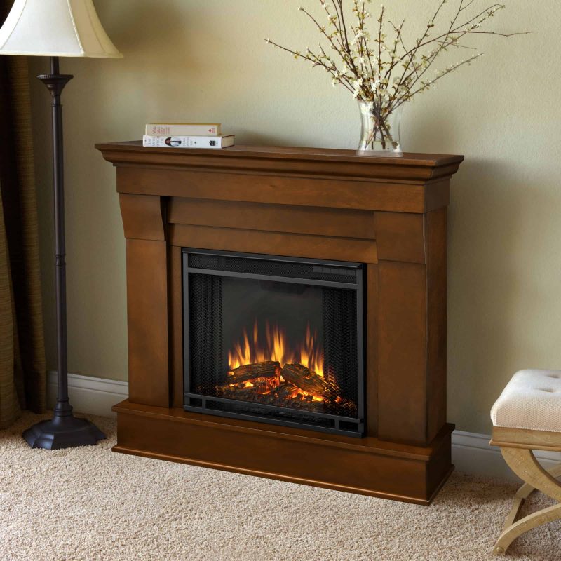 Chateau Electric Fireplace in Espresso by Real Flame