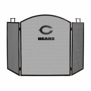 Chicago Bears Imperial Fireplace Screen - Brown