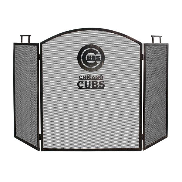 Chicago Cubs Imperial Fireplace Screen - Brown