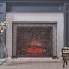 Christopher Knight Home Alleghany Modern Single Panel Fireplace screen by 5