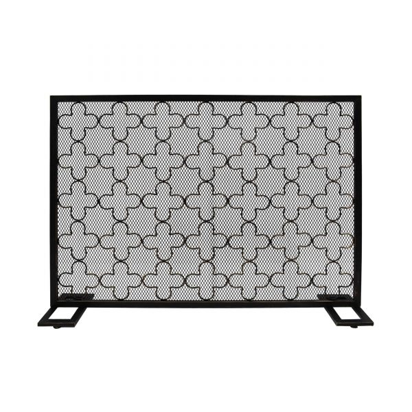 Christopher Knight Home Alleghany Modern Single Panel Fireplace screen by 4