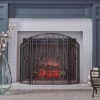 Christopher Knight Home Gilmer Contemporary Three Panel Fireplace screen by - 31.25" H x 40.75" W x 1.50" D 5