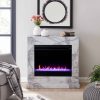 Claredale Faux Marble Color Changing Fireplace by Chateau Lyon