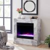 Claredale Faux Marble Color Changing Fireplace by Chateau Lyon 18