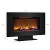 Classic Flame Elysium Electric Wall Mount Fireplace 7